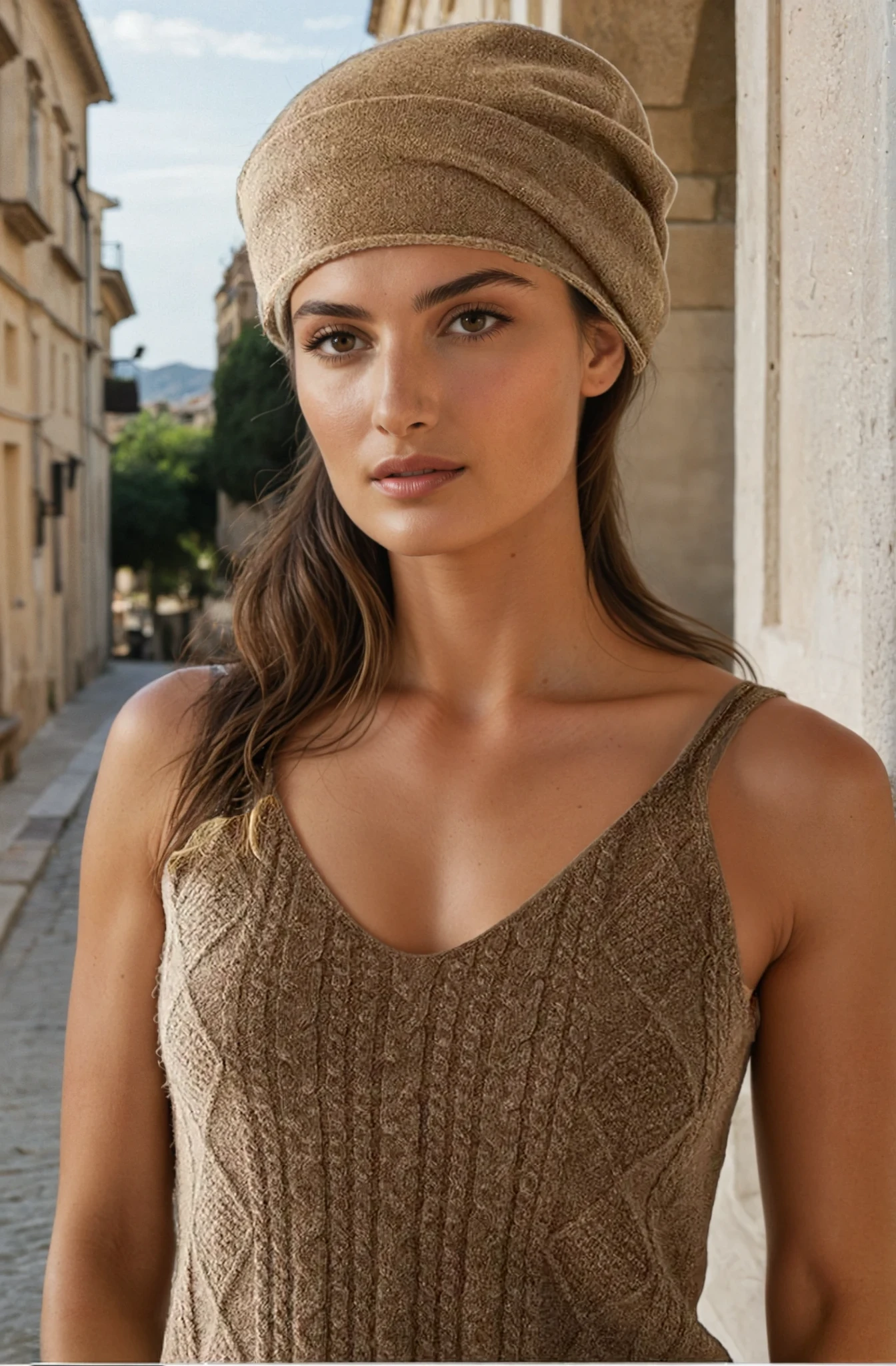 Slouch Beanie – Mocha